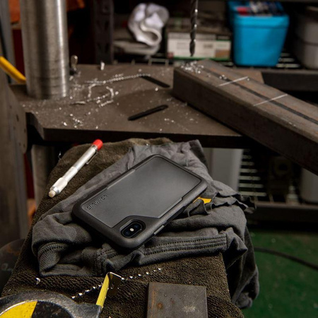 Griffin Survivor Endurance - Armored case for iPhone Xs Max (transparent/gray)