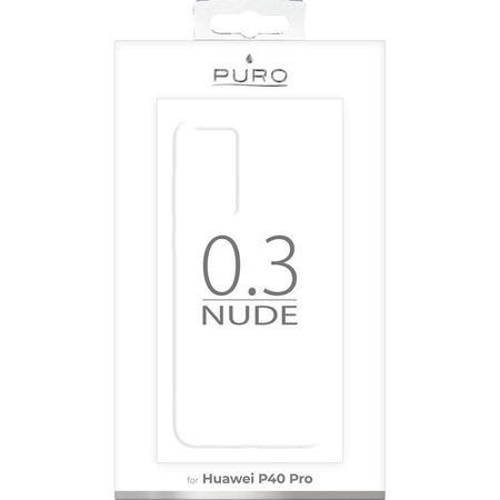 PURO 0.3 Nude - Etui Huawei P40 Pro (przezroczysty)