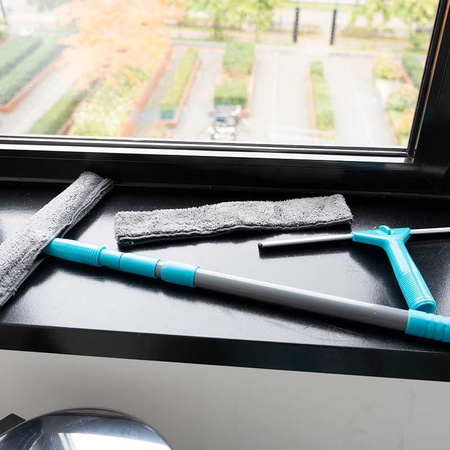 Alpina - Fensterputzset mit Telekopstiel