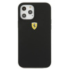 Ferrari On Track Silicone – Etui iPhone 12 / iPhone 12 Pro (czarny)