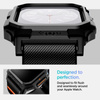 Spigen Lite Fit "Pro" - Hülle mit Armband für Apple Watch 10 42 mm (Mattschwarz)