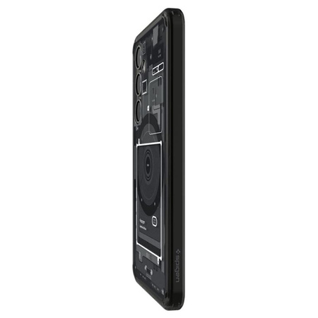 Spigen Ultra Hybrid Mag MagSafe - Etui do Samsung Galaxy S25 (Zero One Black)