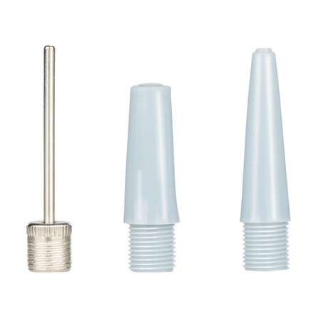 Dunlop - Standpumpe für Fahrräder, Bälle, Matratzen mit Manometer (Blau)