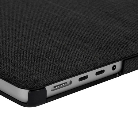 Incase Textured Hardshell in Woolenex - Fabric Case for MacBook Pro 14" (2023-2021) (Graphite)