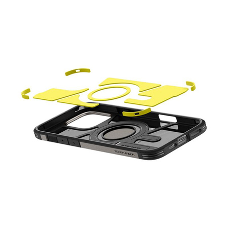 Spigen Tough Armor Mag MagSafe - Case for iPhone 16 Pro Max (Gunmetal)