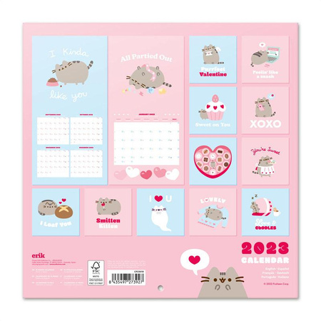 Pusheen - Calendrier mural 2022/2023