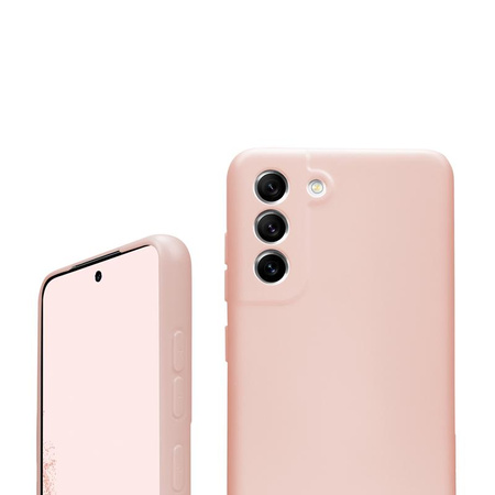 Crong Color Cover - Samsung Galaxy S22 tok (rózsaszín)