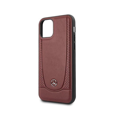 Mercedes Leather Urban Line - iPhone 11 tok (piros)