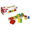 Top Bright - Dřevěné puzzle pro výuku tvarů a čísel