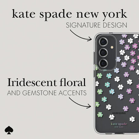 Kate Spade New York Schutzhülle - Samsung Galaxy S24+ Hülle (verstreute Blumen)