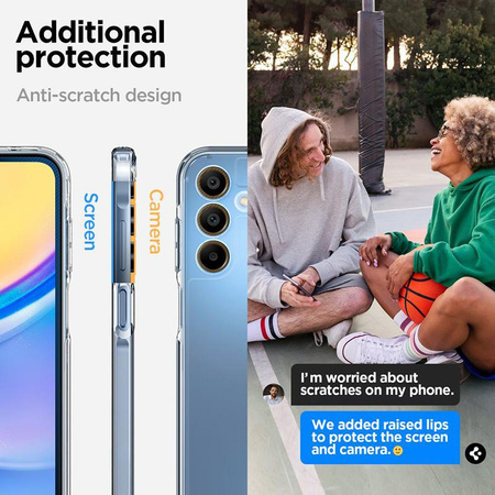 Spigen Ultra Hybrid - tok Samsung Galaxy A15 4G/5G (átlátszó)