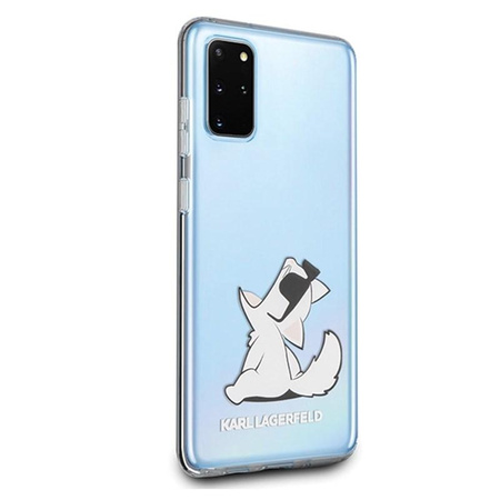 Lunettes de soleil Karl Lagerfeld Choupette Fun - Etui Samsung Galaxy S20+ (transparent)