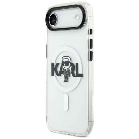 Karl Lagerfeld IML Karl Sketch Logo MagSafe - Hülle iPhone Air (transparent)