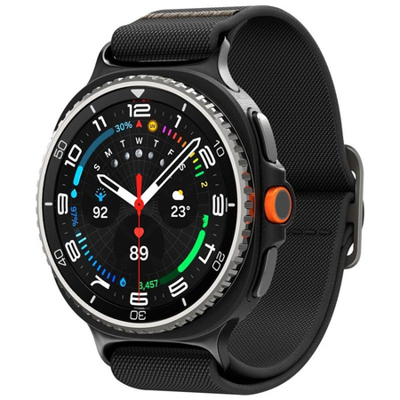 Spigen Fit Lite – Armband für Samsung Galaxy Watch 8 / 8 Classic 40 / 44 / 46 mm (Black)