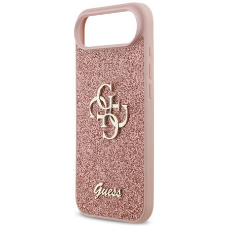 Guess Fixed Glitter Big 4G - Hülle iPhone Air (rosa)