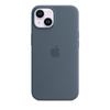 Apple Silicone Case - Silicone Case with MagSafe for iPhone 14 (storm blue)