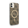 Guess 4G MagSafe - iPhone 11 Case (Brown)