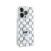 Karl Lagerfeld Monogram Choupette - Case for iPhone 15 Pro (Transparent)