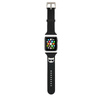 Karl Lagerfeld szilikon Choupette Head - szíj Apple Watch-hoz 38/40/41 mm (fekete)