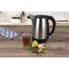 LARGE STEEL ELECTRIC Kettle 1.7 L, mit Untertasse, Alpina, 1850-2200W