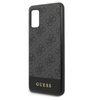 Guess 4G Bottom Stripe Collection - Samsung Galaxy A41 tok (szürke)