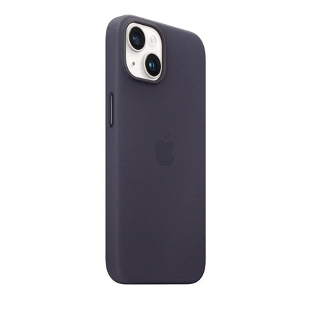 Apple Leather Case - Bőr tok MagSafe-rel iPhone 14 készülékhez (tinta)