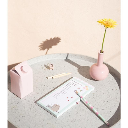 Pusheen - Notizblock mit Kühlschrankmagnet + Bleistift aus der Foodie Collection