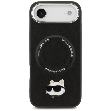 Karl Lagerfeld Choupette Pin MagSafe - Hülle iPhone Air (schwarz)