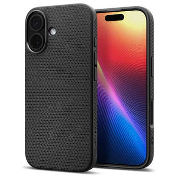 ETUI DO IPHONE 17 SPIGEN LIQUID AIR ORYGINALNE CZARNE ELEGANCKIE CASE