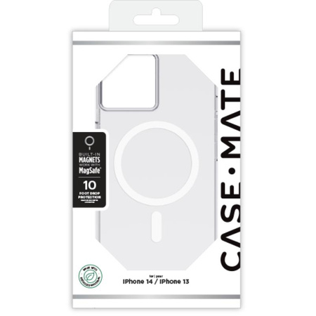 Case-Mate Tough Clear MagSafe - Schutzhülle für iPhone 14 / iPhone 13 (Clear)