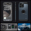 Spigen Tough Armor MagSafe - Case for iPhone 15 Pro (Metal Slate)