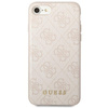 Guess 4G Metal Gold Logo –  Etui iPhone SE 2022 / SE 2020 / 8 / 7 (różowy)