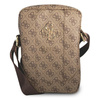 Guess 4G Big Metal Logo Tablet Bag - 10" tablet bag (brown)