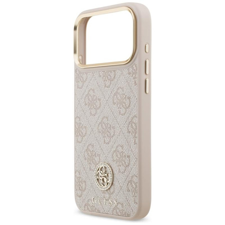 ETUI DO IPHONE 17 PRO MAX do MAGSAFE GUESS RÓŻOWE ORYGINALNE ELEGANCKIE