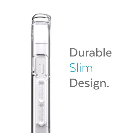 Speck Presidio Perfect-Clear - Étui pour iPhone 13 Mini / 12 mini avec revêtement MICROBAN (transparent)