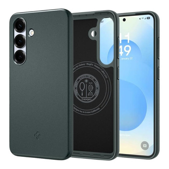 Spigen Thin Fit MagSafe - Case for Samsung Galaxy S25 (Abyss Green)