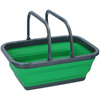 Dunlop - Folding basket with handles (Green)