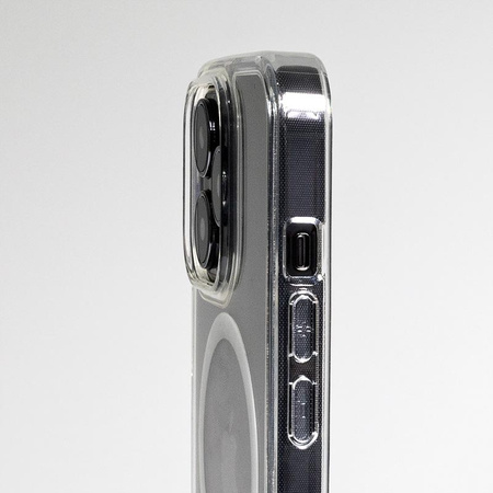 Crong Clear MAG Cover - iPhone 13 Pro MagSafe tok (átlátszó)