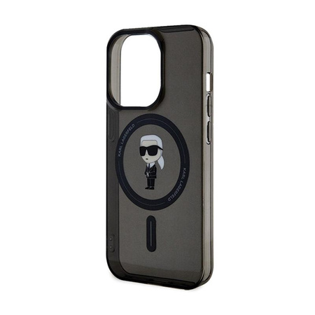 Karl Lagerfeld IML Ikonik MagSafe - iPhone 14 Pro Max Tasche (schwarz)