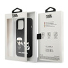 Karl Lagerfeld Slilicone Karl & Choupette Magsafe - Etui iPhone 13 Pro (czarny)