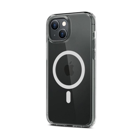 Crong Clear MAG Cover - iPhone 15 Plus MagSafe Hülle (Transparent)