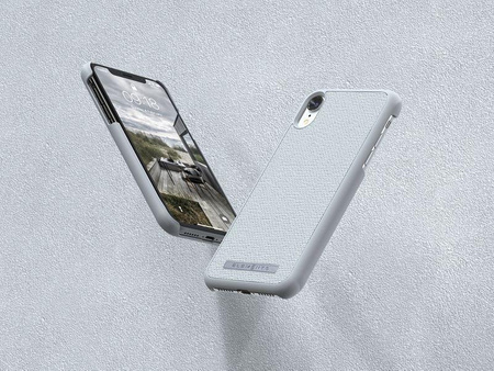 Nordic Elements Original Idun - Anyag tok iPhone XR készülékhez (világosszürke)