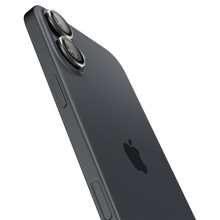 Spigen Optik Pro GLAS.TR EZ Fit Camera Protector 2-Pack - Verre de protection pour iPhone 16 / 16 Plus (2 pcs) (Transparent)
