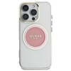 Guess IML Metal Colored Circle Classic Logo MagSafe - Case for iPhone 16 Pro Max (pink)