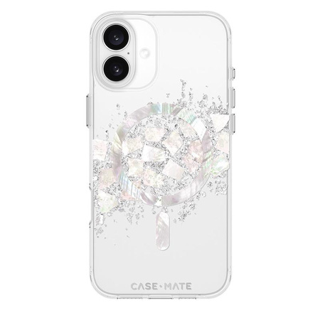 Case-Mate Karat MagSafe - iPhone 16 Plus gyöngyházzal díszített tok (A Touch of Pearl)