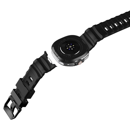 Spigen WBS2 - Armband für Samsung Galaxy Watch 8 / 8 Classic 40 / 44 / 46 mm (Schwarz)