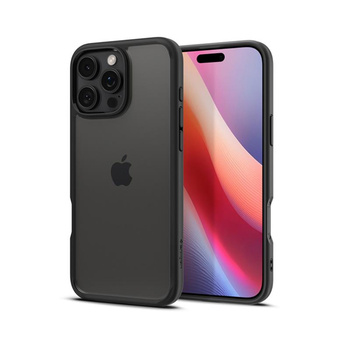 Spigen Ultra Hybrid - Coque pour iPhone 16 Pro Max (Noir mat)