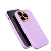 Moshi Napa Slim MagSafe - Leather Case for iPhone 14 Pro (Lavender Purple)