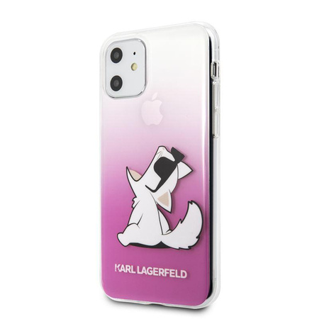 Karl Lagerfeld Choupette Fun Sunglasses - Etui iPhone 11 (rose)