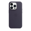 Apple Leather Case - Skórzane etui z MagSafe do iPhone 14 Pro (atramentowy)